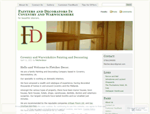 Tablet Screenshot of fletcherdecor.com